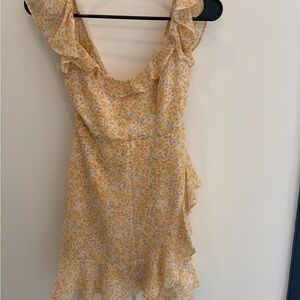 Petal & Pup Yellow Floral Dress